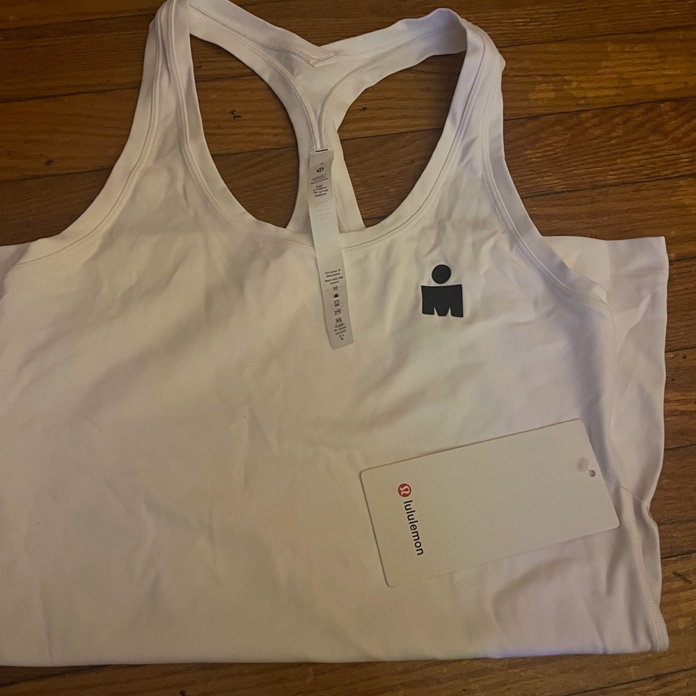 Lululemon Cream Racerback Tank